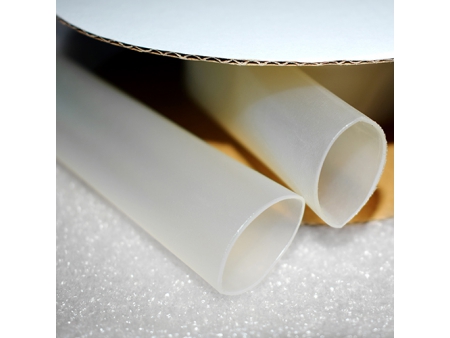 Tubo termoretráctil transparente de doble pared