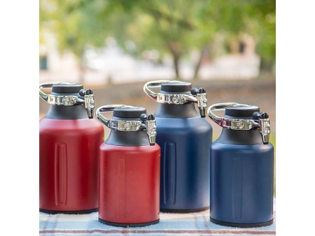 Growler Isotérmico de 1.9L, con Sistema de Carbonatación CO₂