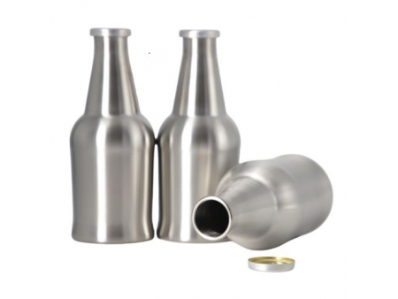 Botellas de Acero Inoxidable de 0.6L con Tapa Abre Fácil