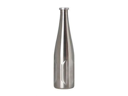 Botella de Acero Inoxidable, de 1L con Tapa Abre Fácil