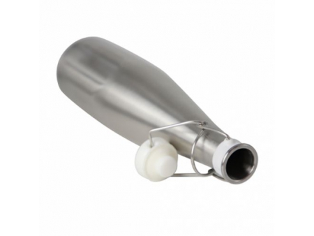 Botella de Acero Inoxidable, de 1L con Tapa Flip Top