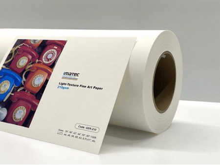 Papel de arte fino ligeramente texturizado