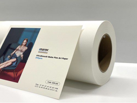 Papel ultra suave mate de arte fino