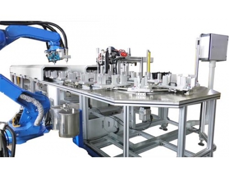 Línea automática de sellado y juntas (gasketing)