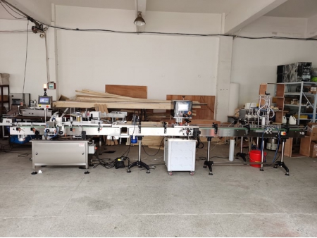 Línea de llenado por pulverización