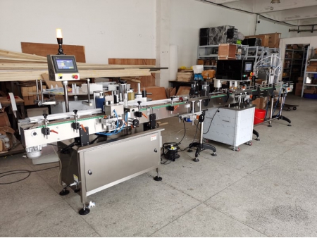 Línea de llenado por pulverización