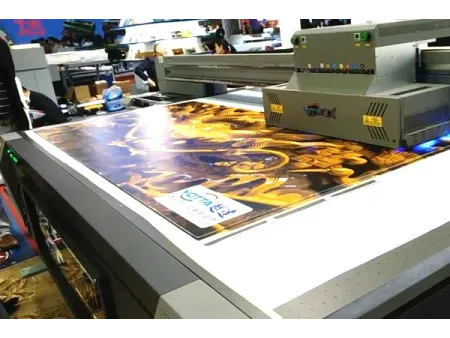 Impresora inkjet UV de cama plana