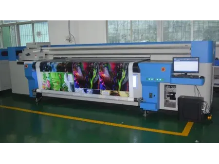 Impresora híbrida UV (rollo a rollo y cama plana)
