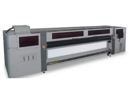 Impresora híbrida UV (rollo a rollo y cama plana)