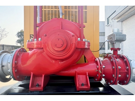 Bomba centrifuga de doble succión