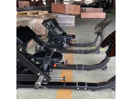 Máquina de empuje de cadera para glúteos