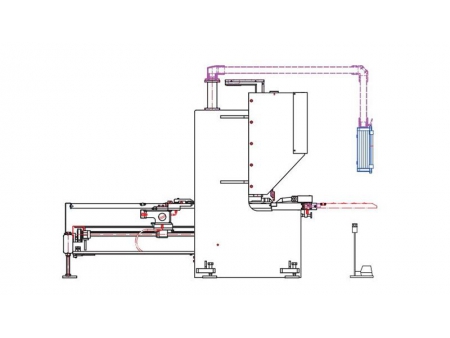 Ranuradora vertical en V CNC