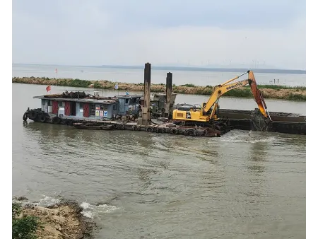 Draga retroexcavadora