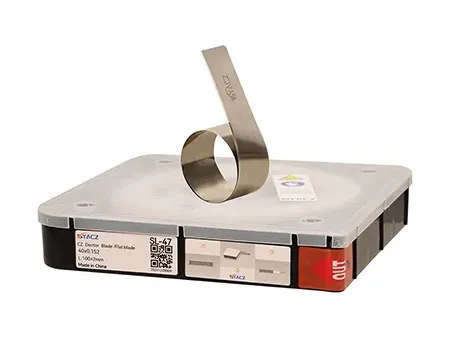 Rasqueta metálica para impresión  SL-47