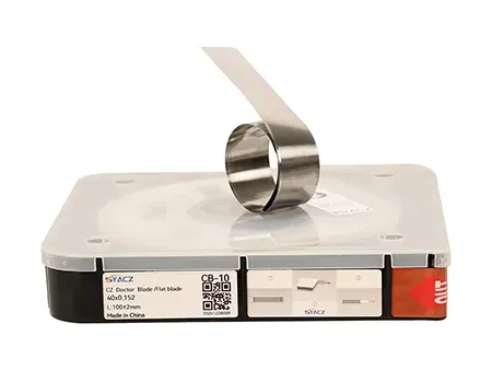 Rasquetas metálicas para impresión  CB-10