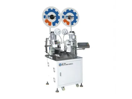 Máquina crimpadora automática de terminales de dos lados