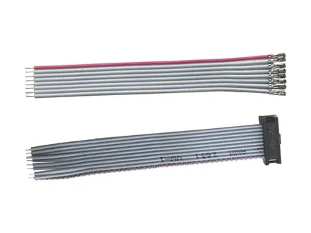 Máquina automática de estañado y crimpado de terminales de cable plano de un lado