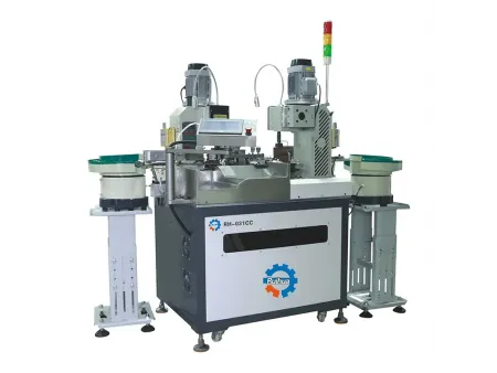 Máquina crimpadora automática de terminales prensados en frío de dos lados