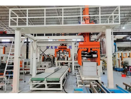 Máquina de elevación y apilamiento