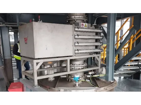 Filtro magnético de polvo automático