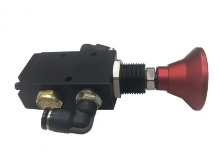 Válvula push-pull manual (válvula empuje)