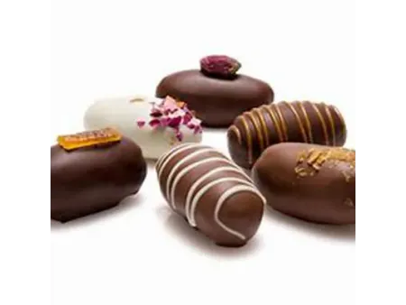 Línea de bañado de chocolate