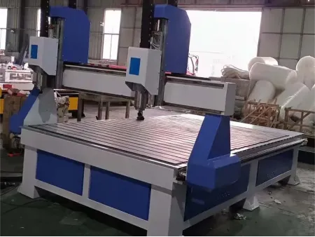 Fresadora CNC de doble cabezal