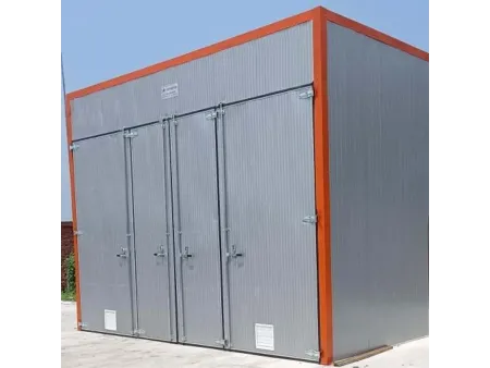 Horno de secado para madera