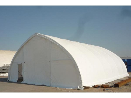 Carpas para almacenamiento de sal y arena
