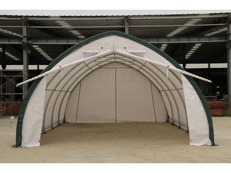 Carpas para almacenamiento de granos y granero