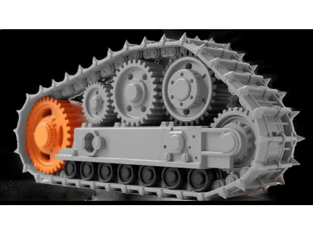 Rueda dentada para excavadora Volvo EC700