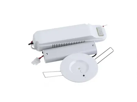 Luminaria de emergencia empotrable, D40-R-1