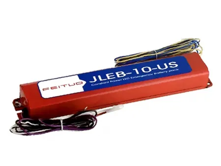 Paquete de batería de emergencia LED de 10 W (integrada), JLEB-10-US