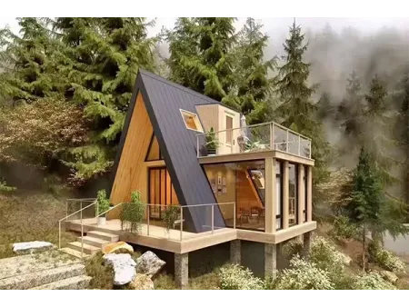 Cabañas prefabricadas de uso vacacional