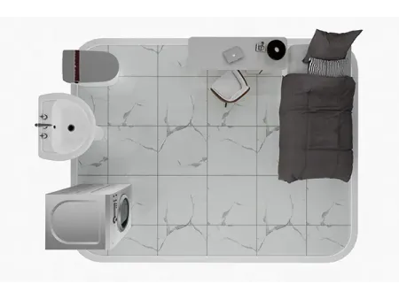 Terrazas prefabricadas de acero y vidrio