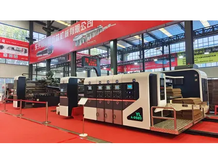 Impresora, ranuradora, troqueladora, plegadora y encoladora, CZYL-PCM-A