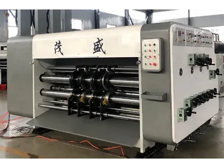 Impresora, ranuradora, troqueladora rotativa con alimentador de borde delantero, CZYL-D