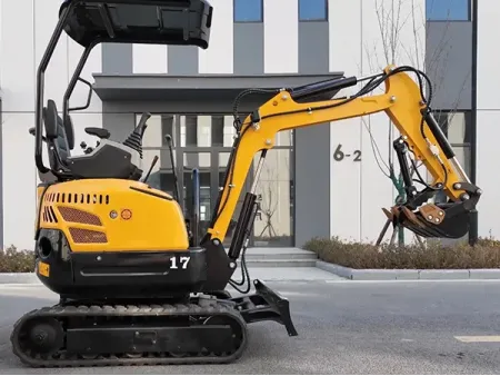 Miniexcavadora diésel sobre orugas KV12/12 Plus