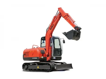 Miniexcavadora diésel sobre orugas ST608L