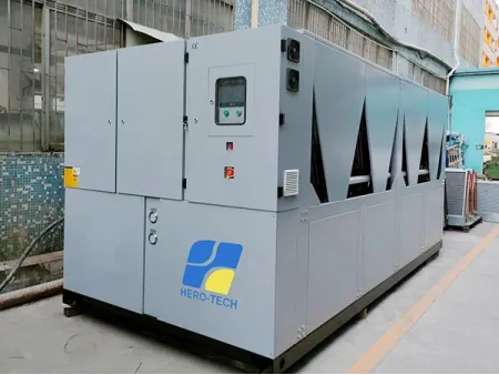 Bomba de calor de tornillo enfriada por aire