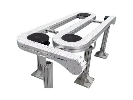 Transportador de cadena flexible