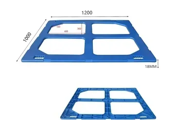 Tapas/cubiertas de plástico para palets