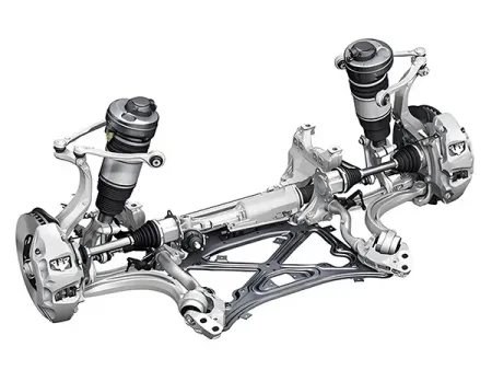 Componentes de aluminio para resortes neumáticoss