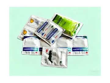 DXDK950F, Full-Servo  Envasadora de Sobres Tipo Sachet de 4 Sellos Para Polvos