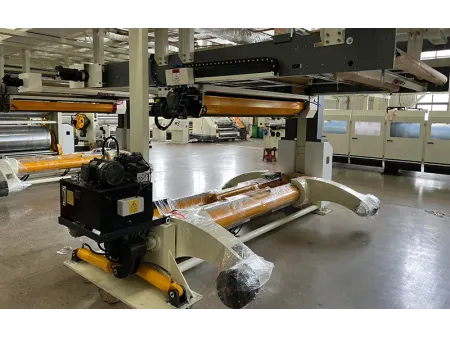 Portabobinas hidráulico