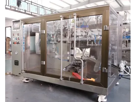 Envasadora de bolsas prefabricadas (llenado con 1 boquilla, 5 estaciones)