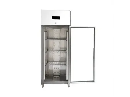 Vitrina refrigerada con puerta de vidrio