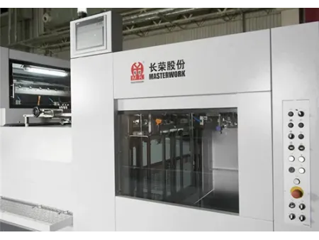 Máquina troqueladora (doble estación)