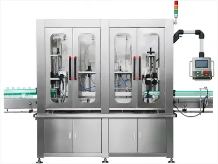 Enjuagadora de botellas automática