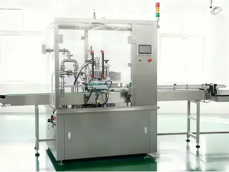 Llenadora monobloque automática